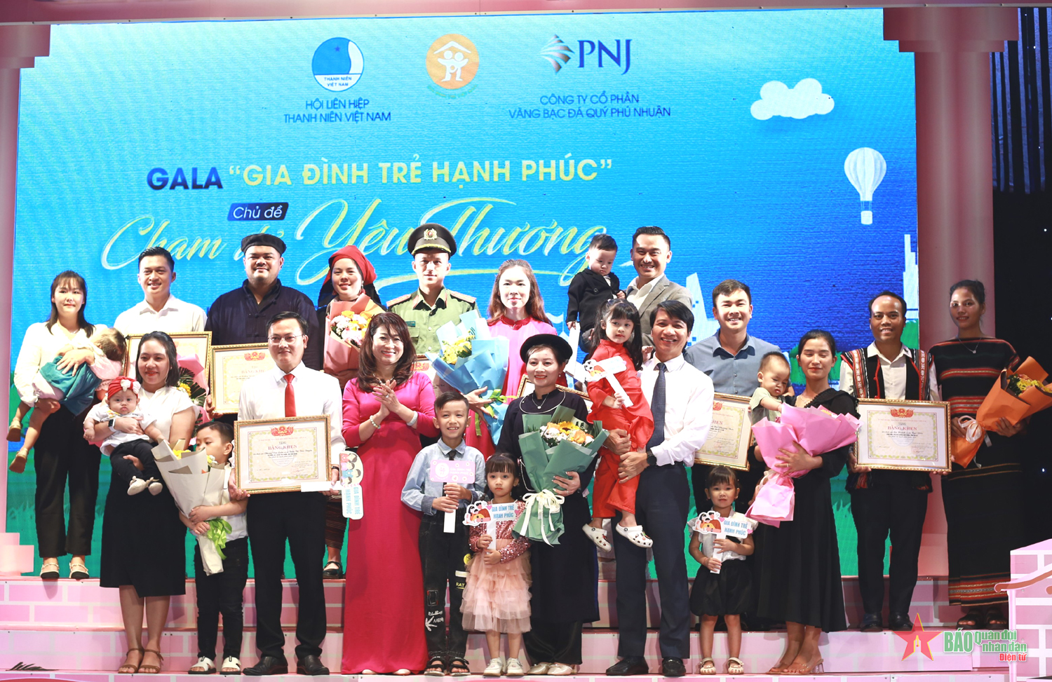 Gala “Gia đình trẻ hạnh phúc” năm 2023: Lan tỏa giá trị hạnh phúc gia đình trong thế hệ trẻ